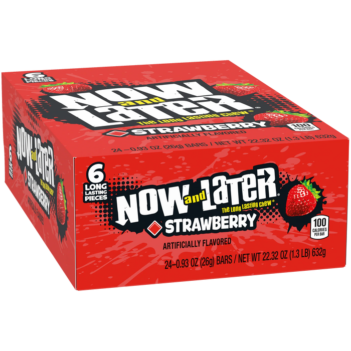 Now and Later Strawberry 24 ct.