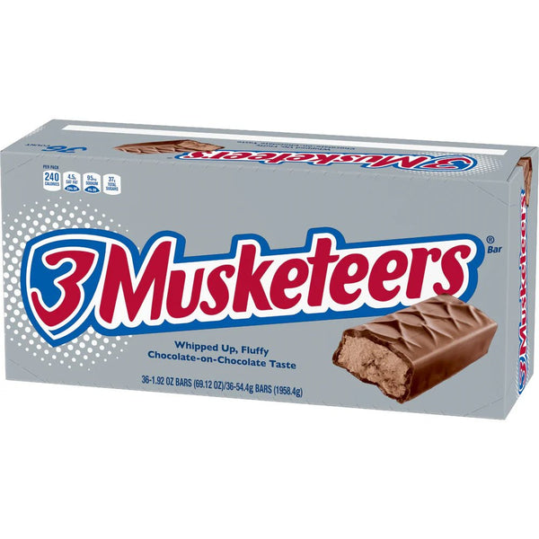3 Musketeers Candy Bar 36 ct. - Novelty | Sugar Bear Candy