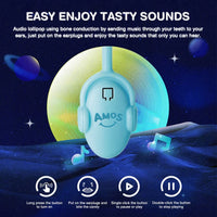 TASTYSOUNDS ELECTRONIC/DANCE AUDIO LOLLIPOP - BLUEBERRY