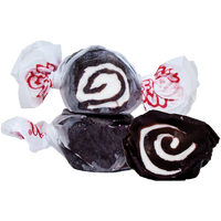 Black Licorice Swirl Salt Water Taffy