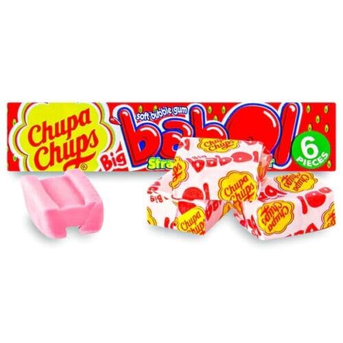 Chupa Chups Babol Strawberry 20 ct.