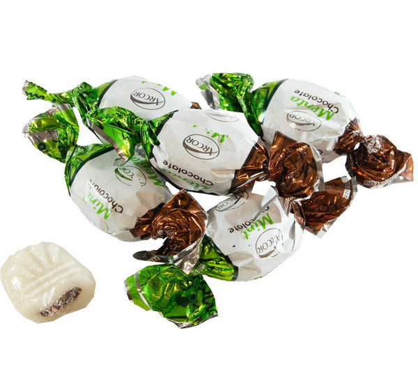 Chocolate Filled Mint Candy Drops