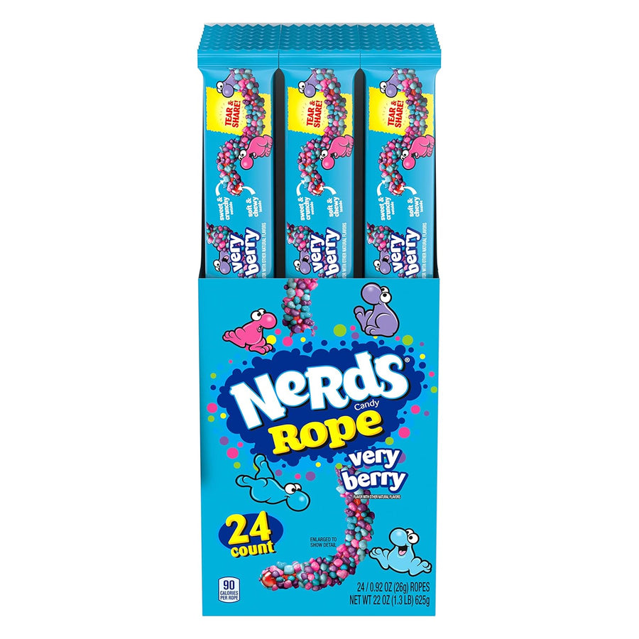Nerds Rope Very Berry 24 ct.