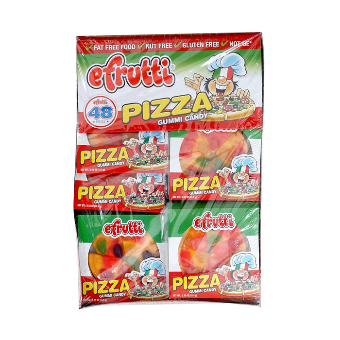 Efrutti Gummy Pizza 48 ct.