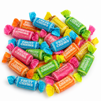Tootsie Rolls Fruit Chews – Soft Chewy Candy with Cherry, Lemon, Lime & Orange Flavors, Individually Wrapped