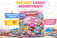 Party Favorites Classic Candy Mix, Bulk Pack of Individually Wrapped Candy for Sharing 3 LB Bag