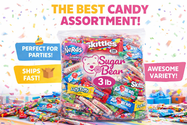 Party Favorites Classic Candy Mix, Bulk Pack of Individually Wrapped Candy for Sharing 3 LB Bag