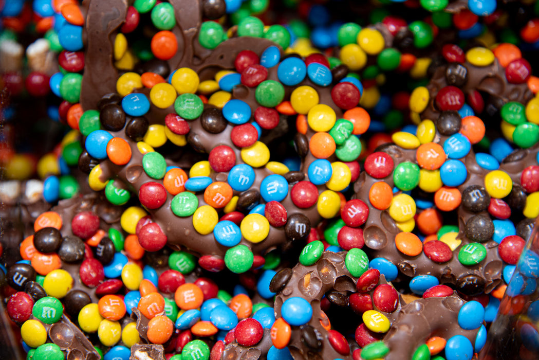 Milk Chocolate Mini M&M's Premier Jumbo Pretzels
