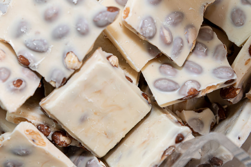 Sugar-Free White Chocolate Almond Bark