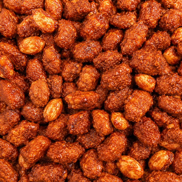 Sweet & Hot Buffalo Peanuts - Bold Sweet & Spicy Roasted Peanut Snack, Crunchy Flavorful Party & On-the-Go Treat