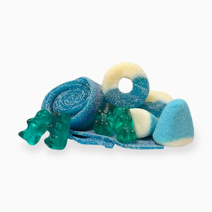 Blue Raspberry Gummy & Sour Mix