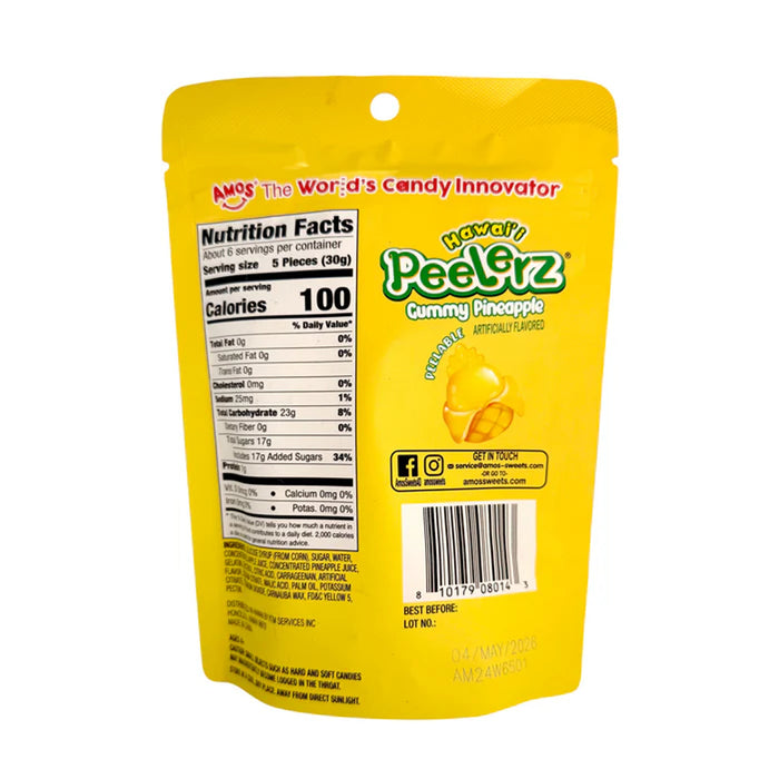 Gummy Pineapple Peelerz