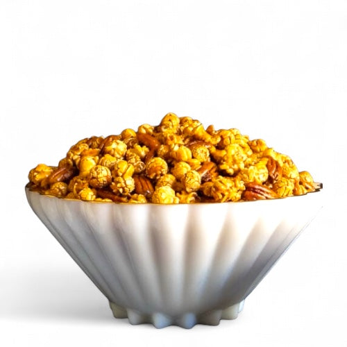 Caramel Popcorn Toffee Nut Crunch