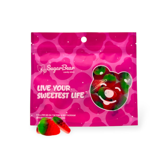 Gummy Strawberries & Cream