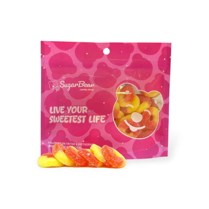 Gummy Peach Rings