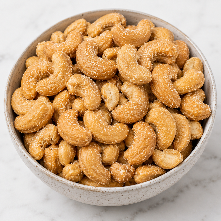 Roasted & Salted Cashew Butts – Crunchy, Ready-to-Snack Nut Pieces