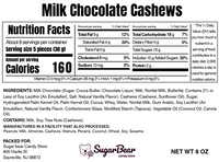 Milk Chocolate Cashews