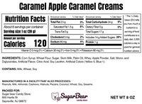Caramel Apple Caramel Creams – Chewy Green Apple Filled Soft Caramel Candy