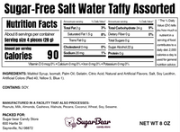 Sugar-Free Salt Water Taffy Assorted Flavors