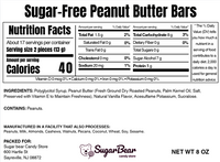Sugar-Free Peanut Butter Bars