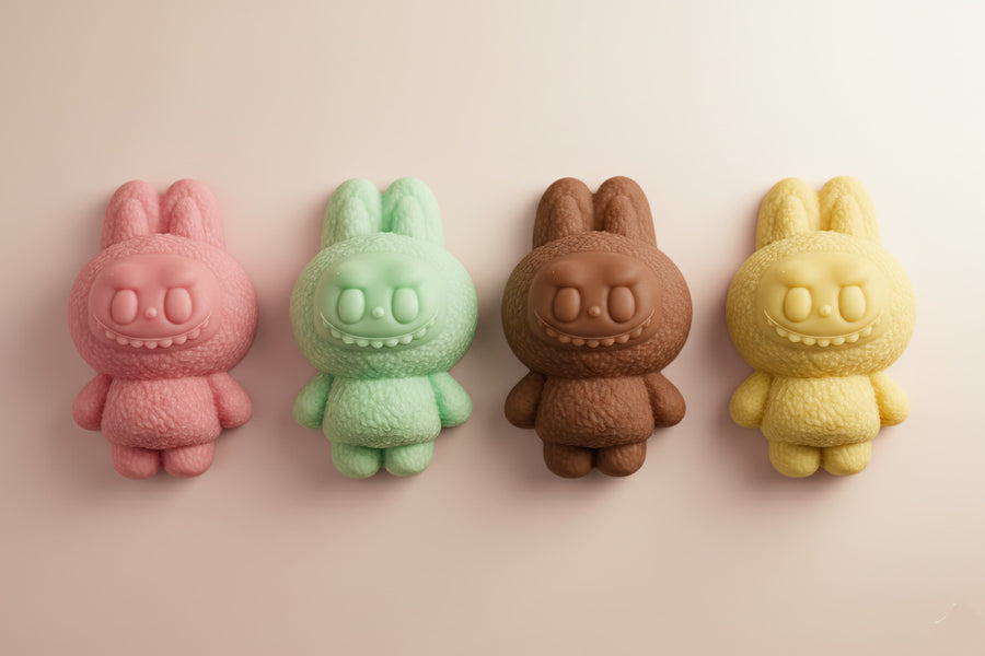 Sugar Bubu Chocolate Collection Gift Set 4 Pack – Angel Hair, Mango Jelly, Matcha Strawberry, Dubai Pistachio