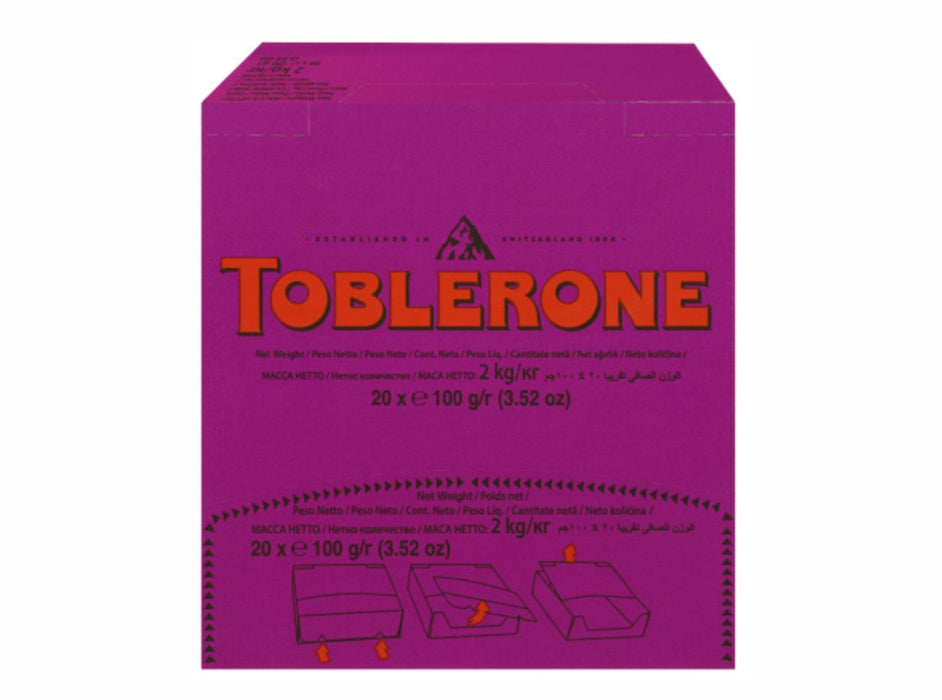 Toblerone Fruit and Nut: A Swiss Masterpiece of Sweet Delights 20 ct. Box