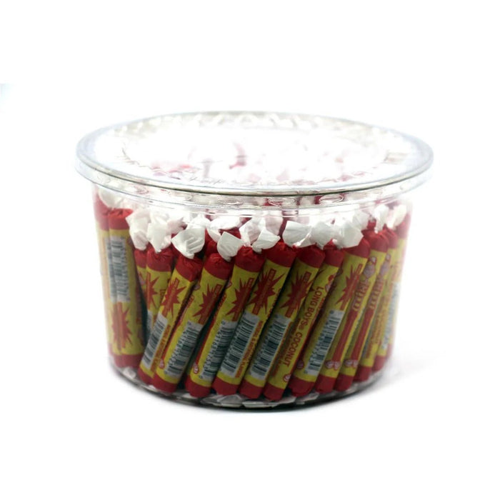 Atkinson's Coconut Long Boys Tub 130 ct. - Novelty | Sugar Bear Candy