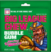 Big League Chew Gum Multi-Flavor Variety Bundle – Assorted Shredded Bubble Gum Packs