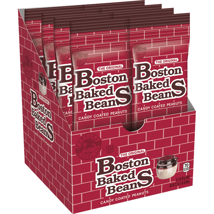 Boston Baked Beans 8 ct. - Novelty | Sugar Bear Candy