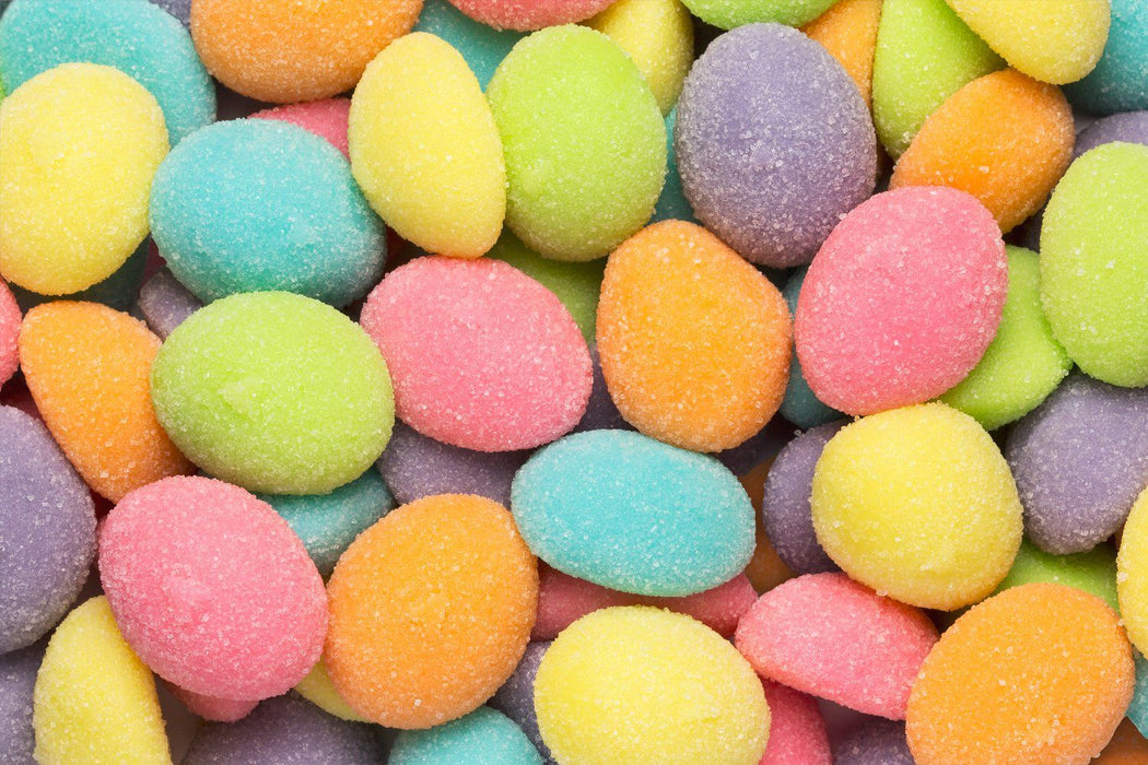 Sugar Dusted Gummy Easter Eggs
