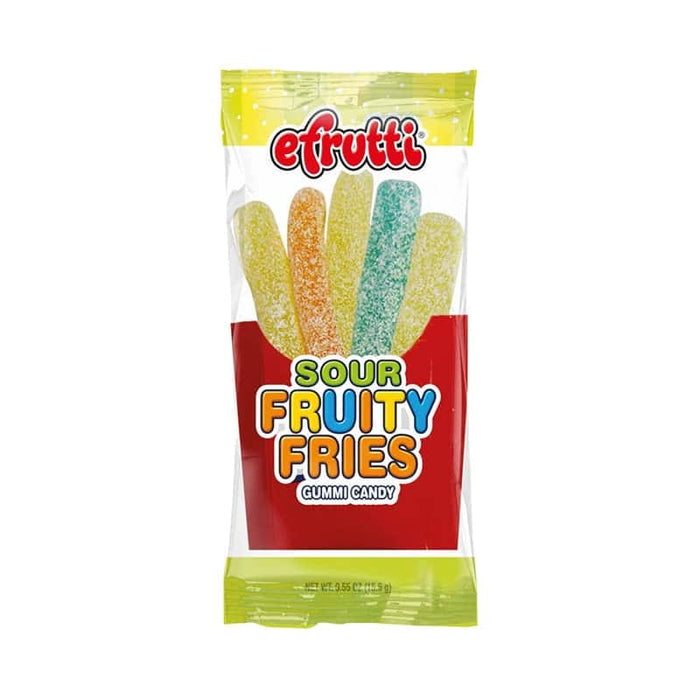 Efrutti Sour Gummy Fruity Fries 36 ct.