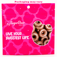 Dark Chocolate Covered Raspberry Jelly Rings