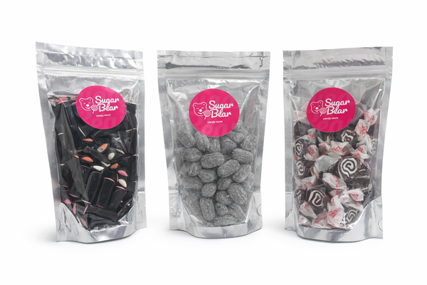 Licorice Lovers Bundle (Licorice Drops, Black Licorice Salt Water Taffy, Licorice Rockies)