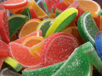 Assorted Fruit Slice Candy & Boston Fruit Slices – Soft Chewy Jelly Slices with Sugar Coating, Fruity Flavored