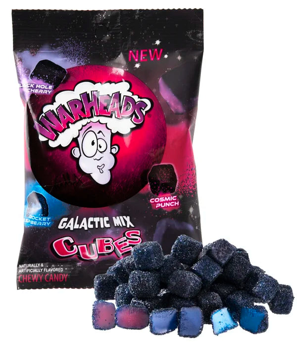Warheads Galactic Cubes 4.5 oz