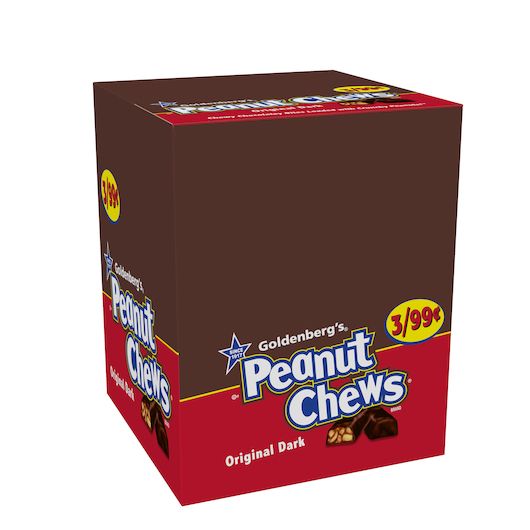 Peanut Chews Dark Chocolate 24 ct.