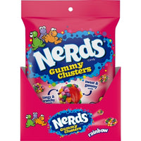 Thumbnail for Nerds Clusters Rainbow 5 oz peg bag. 12 ct.