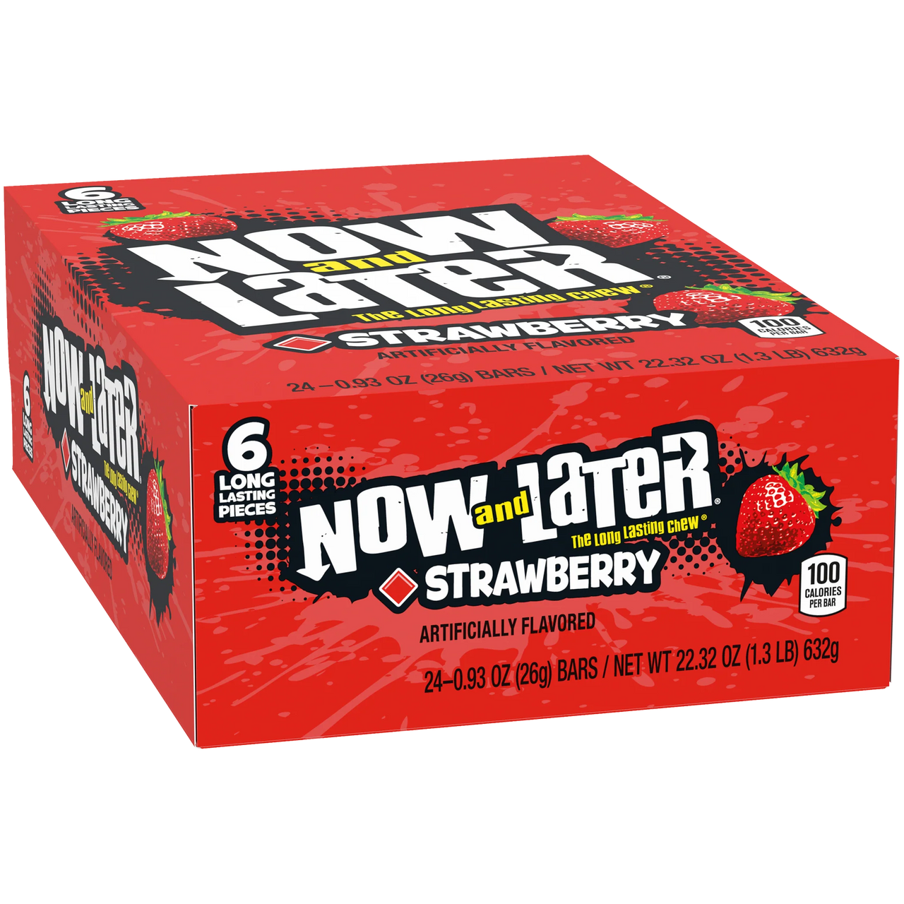 Now and Later Strawberry  24 ct.