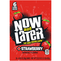 Now and Later Strawberry  24 ct.