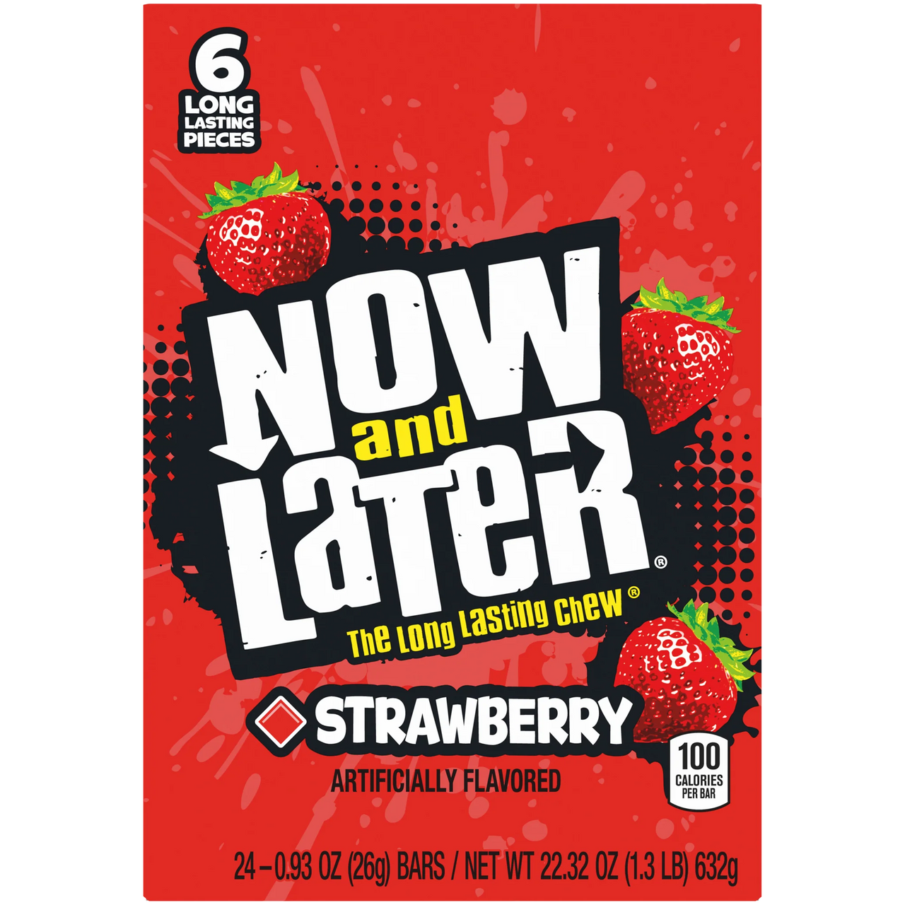 Now and Later Strawberry  24 ct.