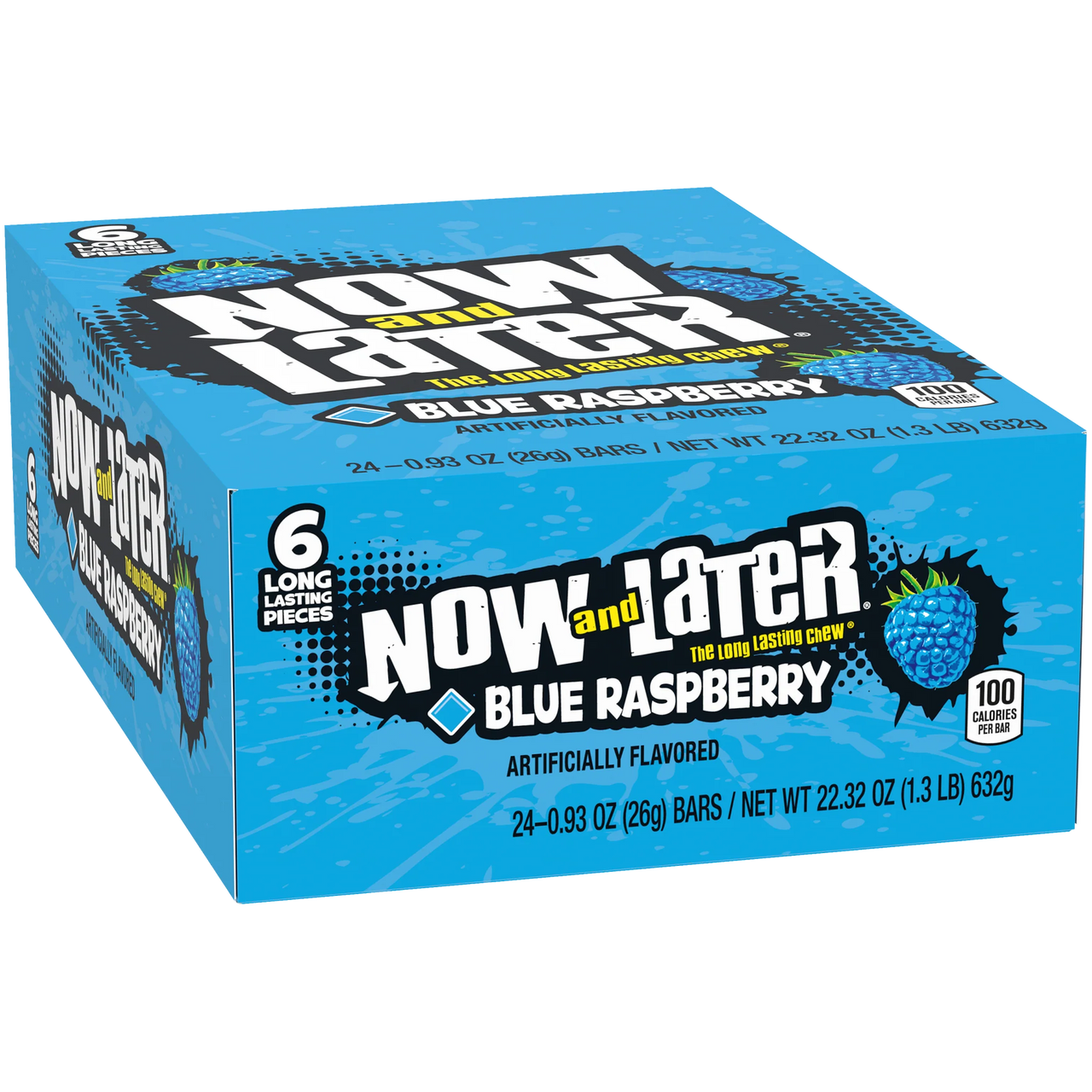 Now and Later Blue Raspberry 24 ct.