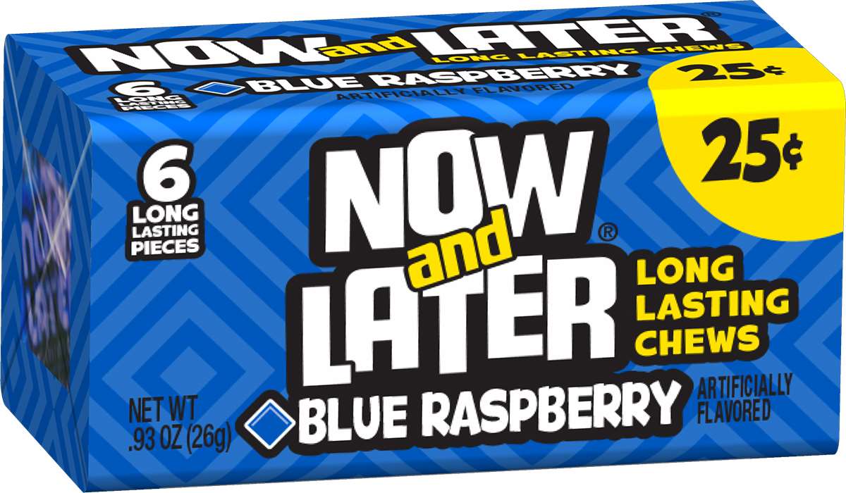 Now and Later Blue Raspberry 24 ct.