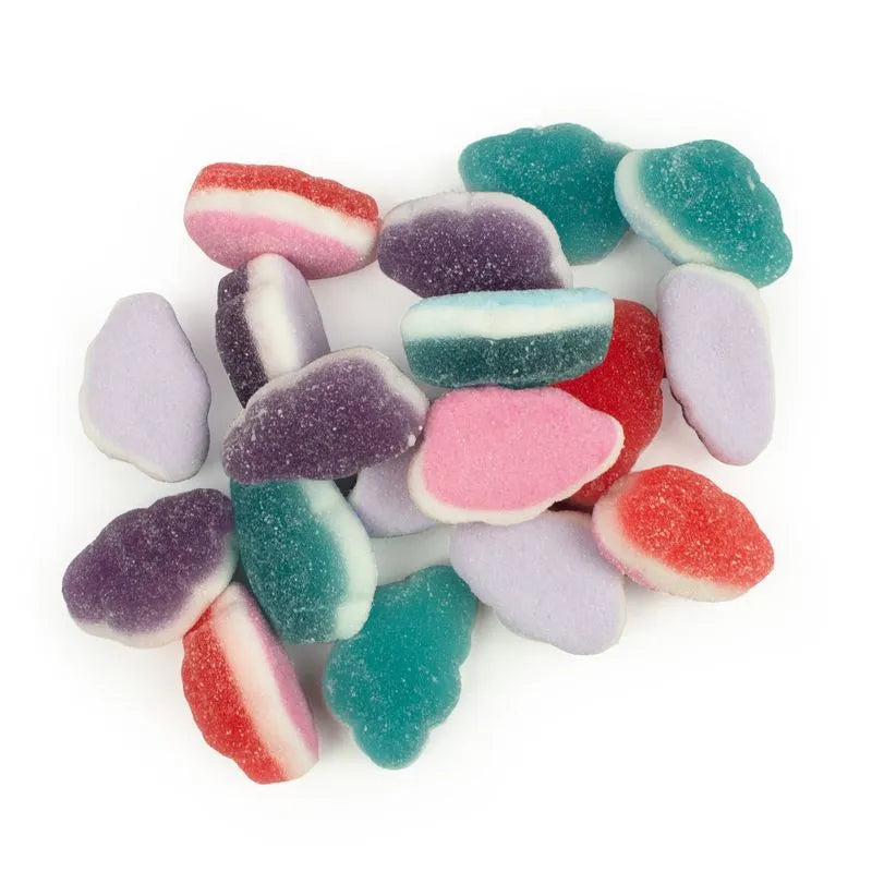 Haribo Berry Clouds Gummi Candy Peg Bag 4.1oz. 12 ct.