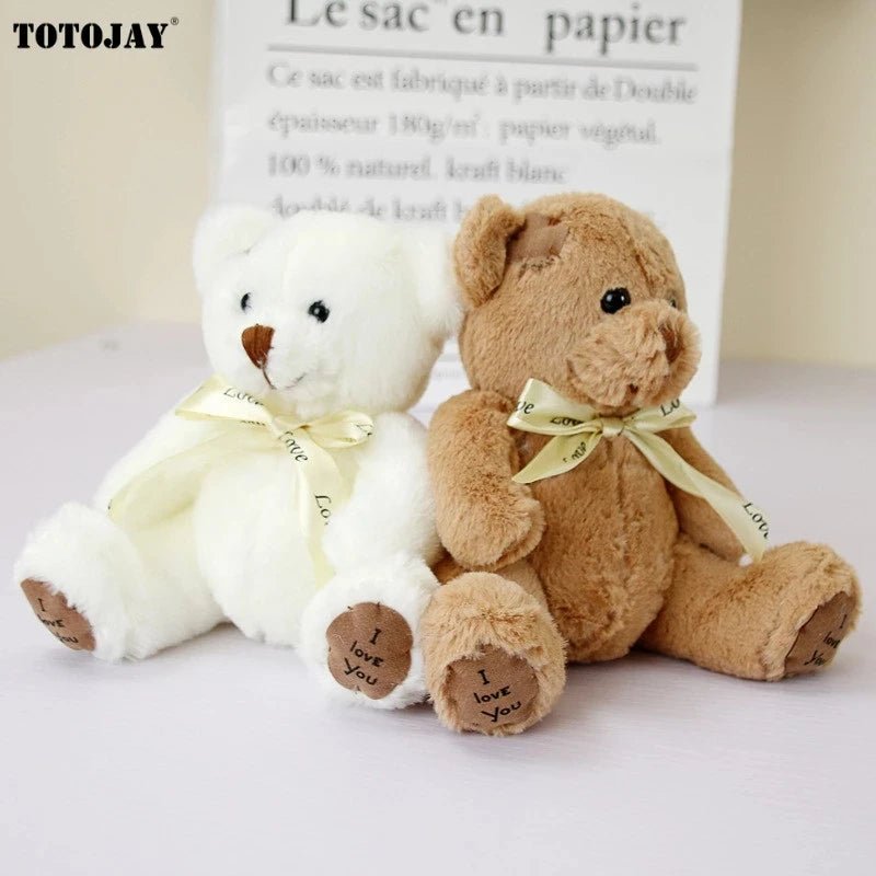 18cm 1pc Cute Bear Dolls Lovely Teddy Bear Stuffed Toy Soft Bear Toy Boys Girls Birthday Brinquedos Wedding Gifts - | Sugar Bear Candy