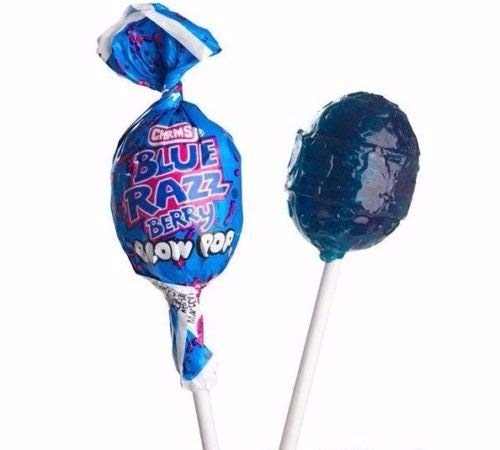 Charms Blow Pops Blue Raspberry 48 ct.