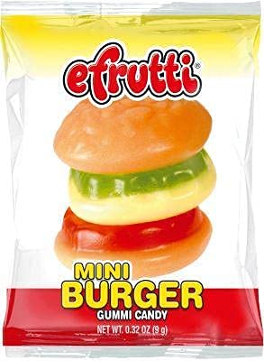 e.frutti Gummy Burgers 60 ct.