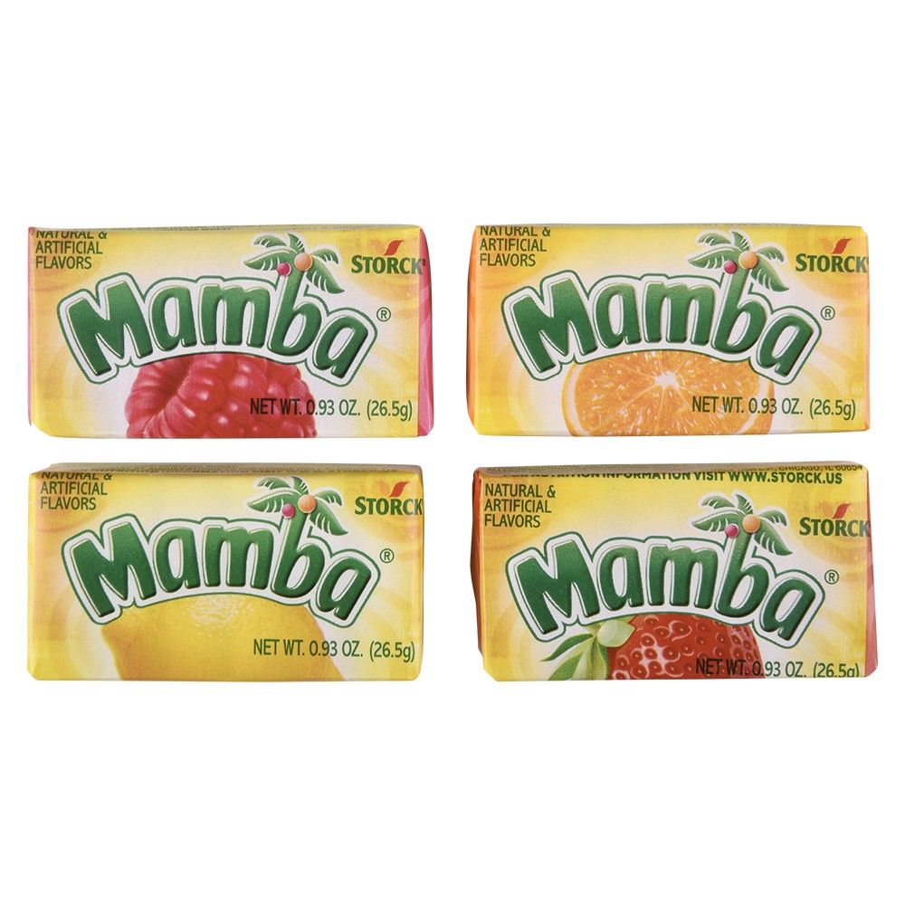 Mamba Fruit Chews Candy 48 ct.