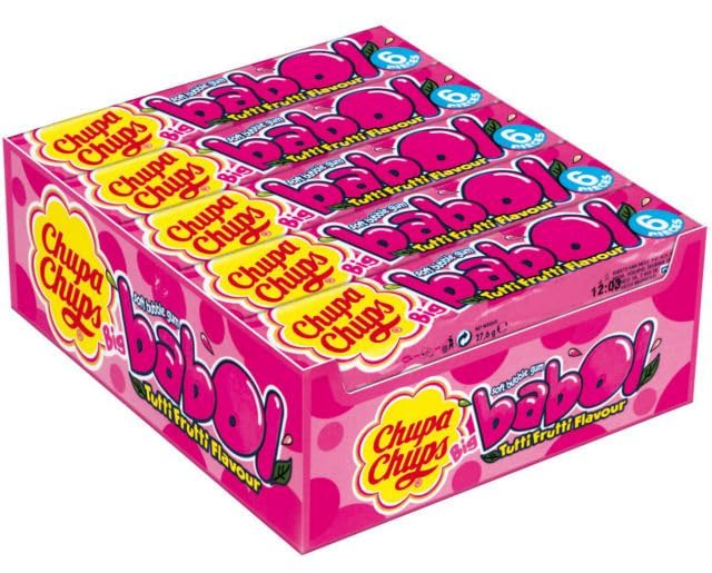 Chuppa Chups Babol Tutti Frutti 20 ct.