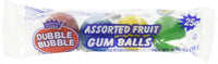 Thumbnail for Dubble Bubble Assorted Fruit Flavored Gumballs 36 ct.