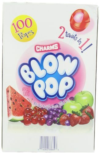 Charms Blow Pops Assorted 100 ct.